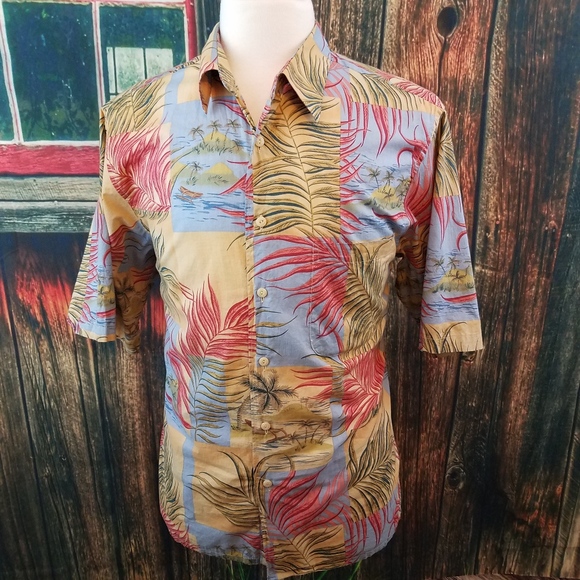 reyn spooner Other - REYN SPOONER MENS FLORAL PRINT HAWAIIAN SHIRT